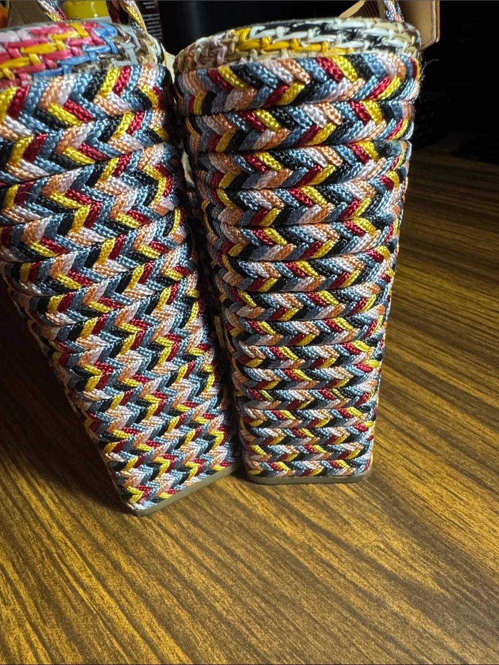 Jessica Simpson braided multicolor